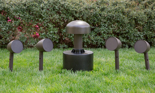 Episode Es-ls-sat-4-brn Parlante Para Jardin4'' Marrón (par)