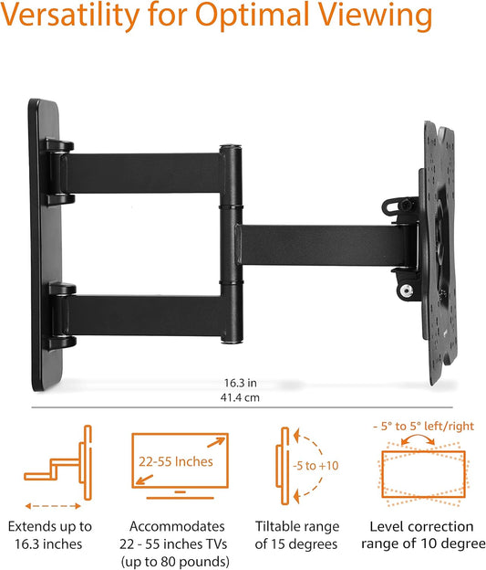Amazon Basics Soporte Pared TV