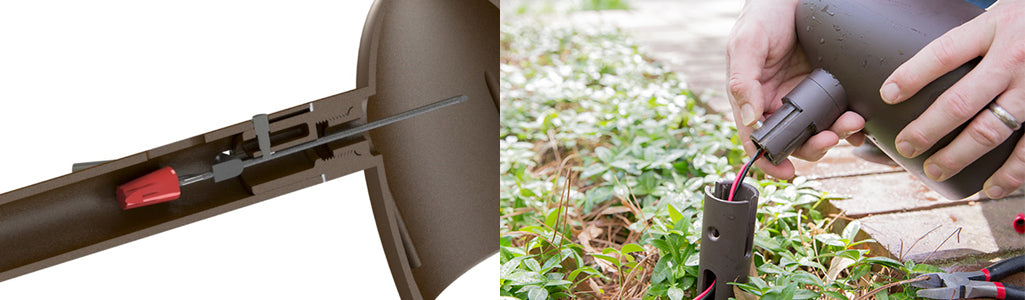 Episode Es-ls-sat-4-brn Parlante Para Jardin4'' Marrón (par)