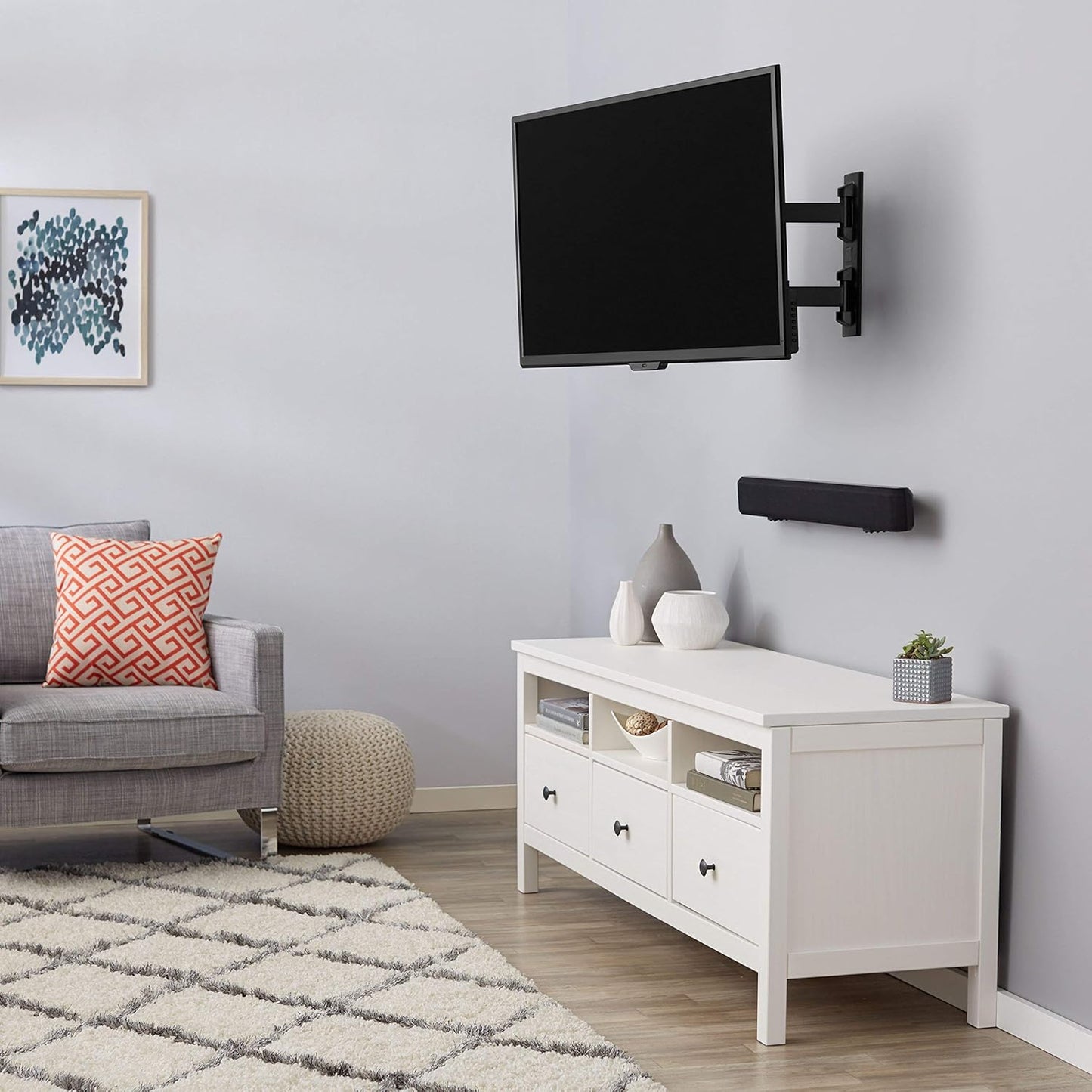 Amazon Basics Soporte Pared TV