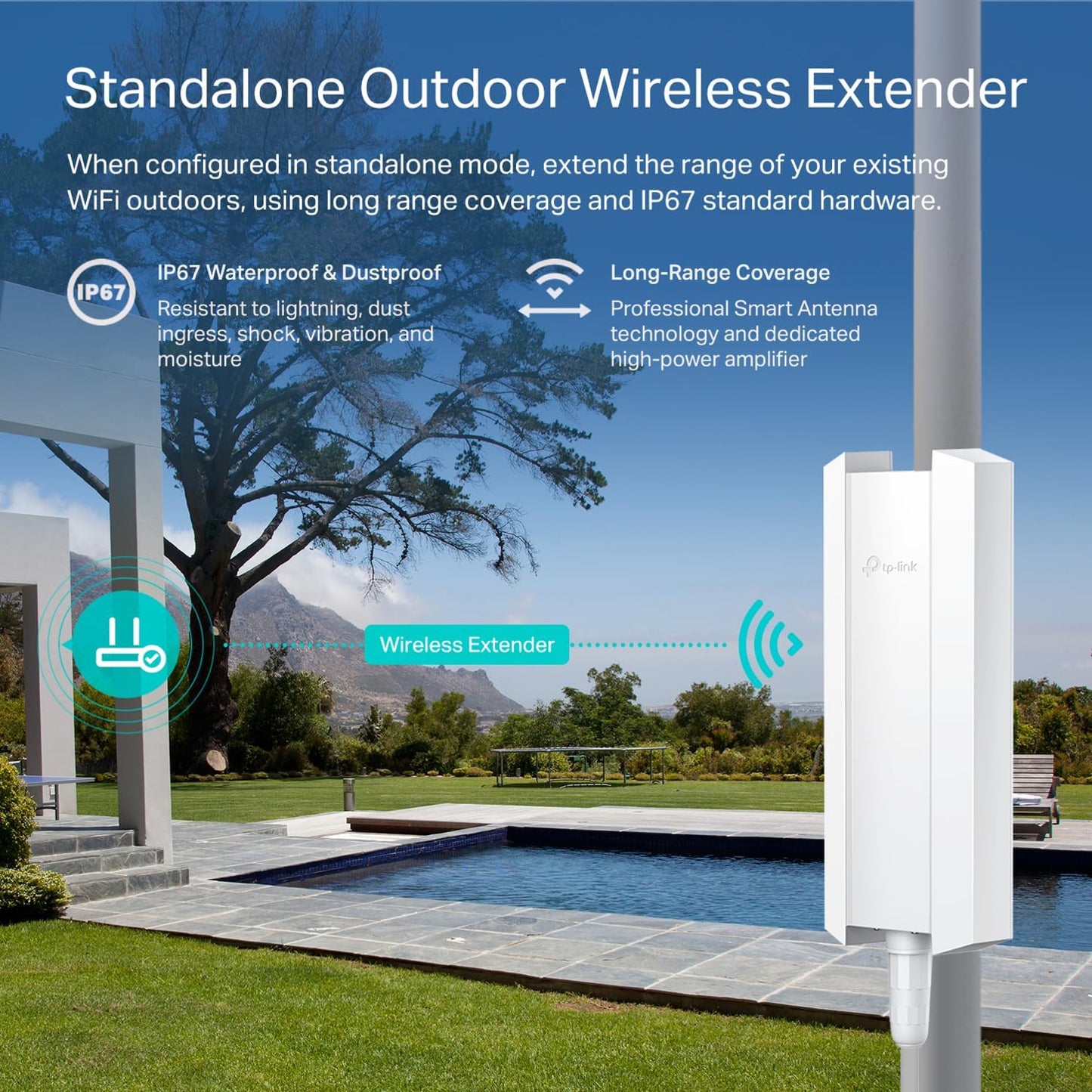 TP-Link EAP610-Outdoor punto de acceso WiFi